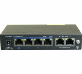 Switch 6 ports 10/100 dont 4 PoE+