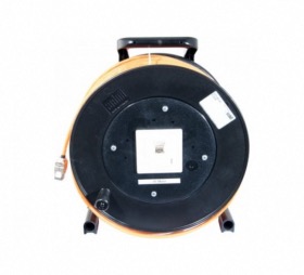 Enrouleur avec câble RJ45 CAT6a FTP 90 mètres