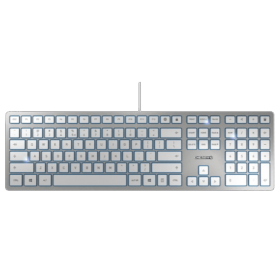 afficher l'article Clavier Slim argent KC 6000 CHERRY USB