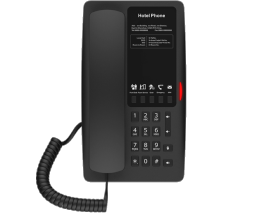 Téléphone IP pour Hotel Fanvil H4 Poe noir