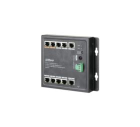 Switch 11 ports 8 PoE+ 96W Dahua PFS3111-8ET-96-F