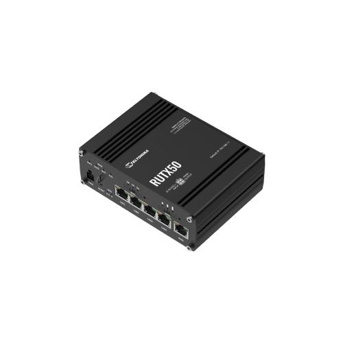 Routeur 5G 2 sims WiFi GNSS industriel Teltonika RUTX50