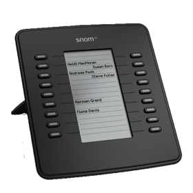 Extension de touches D7 noir pour téléphones Snom série D7xx