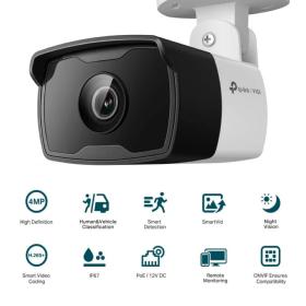 Caméra IP extérieure 4MP VIGI C340I 2,8 mm