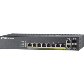 Switch 8 ports giga PoE+ 2 combo SFP Zyxel GS1920-8HPv2