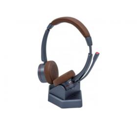 afficher l'article Casque Bluetooth binaural + socle USB-A 