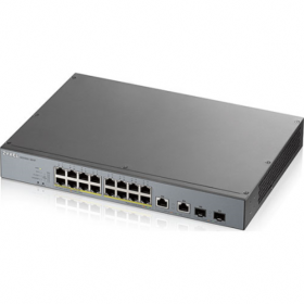 Switch 16 ports giga 8 PoE 250W 2 SFP Zyxel GS1350-18HP