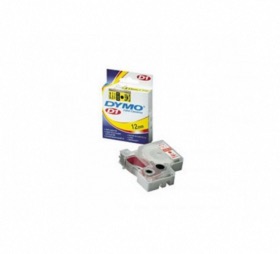 Ruban tiquette Dymo Rhino polyester mtal 12 mm