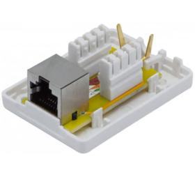 Boitier mural 1 prise RJ45 CAT6 STP