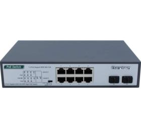 Switch 8 ports gigabit 4 PoE+ 2 PoE++ 2 SFP