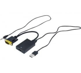 Convertisseur VGA Audio vers HDMI