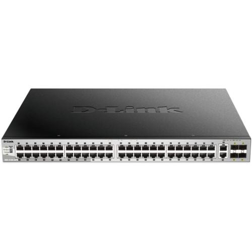 Switch D-LINK xStack 48 ports giga PoE+ 2 ports 10G 4 SFP+