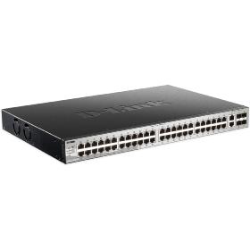 Switch D-LINK xStack 48 ports giga 2 ports 10G 4 SFP+