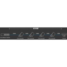 Switch 8 ports 10/100 PoE 1 giga D-Link DSS-100E-9P