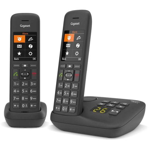 Gigaset C575A DUO Téléphone DECT Base + 2 combinés + répondeur