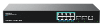 Switch 8 ports 2,5 giga PoE++ 240W 2 SFP+ Grandstream