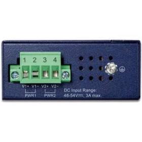 Switch industriel 5 ports 4 PoE+ 120W Planet IGS-504PT