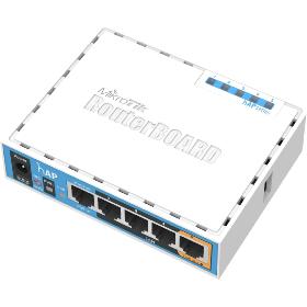 Routeur WiFi USB 5 ports 1 PoE Mikrotik hAP