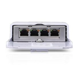 NanoSwitch 4 ports giga PoE passif Ubiquiti