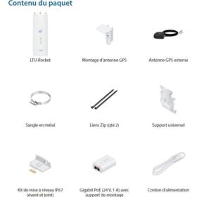 Point d'accès central WiFi LTU Rocket UBIQUITI