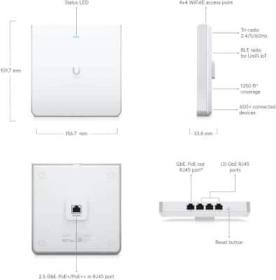 Point d'accès mural WiFi 6E-IW U6 Entreprise UBIQUITI