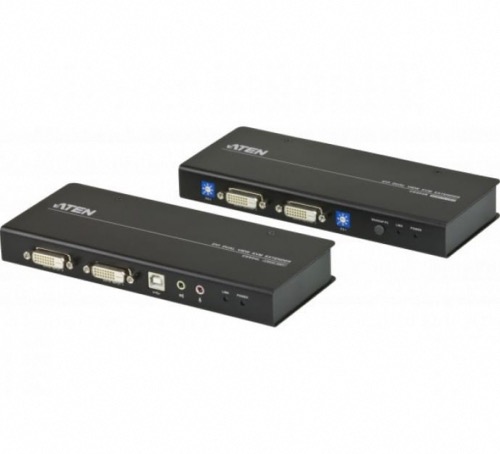 Prolongateur KVM 60 m DVI/USB/Audio/RS232 ATEN CE604