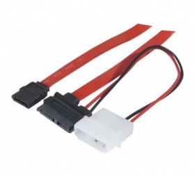 Cble adaptateur Slim SATA (CD/DVD) vers SATA