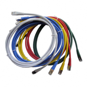 Cordon cat.6 F/UTP 5m LSOH RJ45/RJ45 jaune