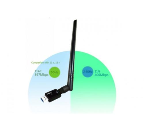 Clé USB 3.1 WiFi AC1300 antenne démontable