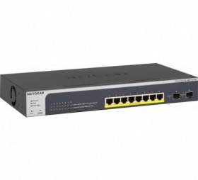 Switch 8 ports gigabit PoE+ 190W 2 SFP Netgear GS510TPP