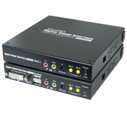 Prolongateur KVM DVI/USB/Audio sur IP