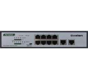 Switch 10 ports gigabit 8 PoE+ 120W