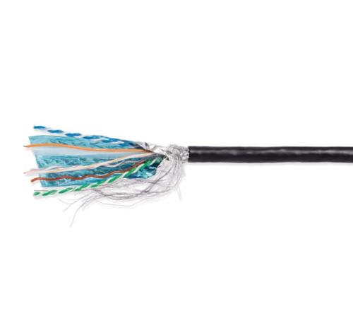 Cable monobrin SF/UTP CAT6a gaine TPE Altilan - 100M