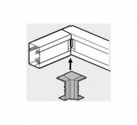Angle intérieur pour goulotte 85x50 Planet Wattohm