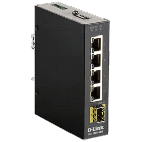 Switch industriel 4 ports giga 1 SFP D-LINK DIS-100G-5SW