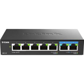 Switch D-LINK 5 ports giga 2 ports 2,5G DMS-107/E