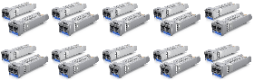 Pack 20 modules SFP+ 10 Giga monomode Ubiquiti