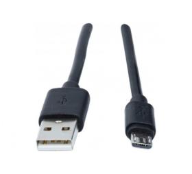 afficher l'article Cordon de charge rapide USB 2.0 type A Micro B 2 m noir