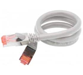 Câble RJ45 flexible catégorie 6a U/FTP 25 cm