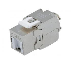 afficher l'article Embase RJ45 CAT6a STP blinde avec cache poussire