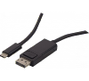 afficher l'article Cordon adaptateur USB 3.1 type C vers Displayport 1 m