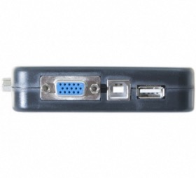 Mini switch KVM VGA/USB 2 ports