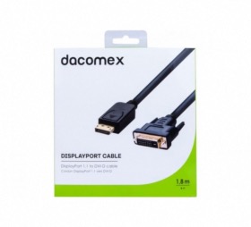 Cordon DisplayPort 1.1 vers DVI-D 1,8 m