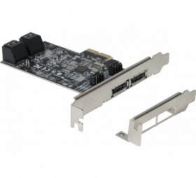 Carte PCI Express 2.0 RAID 4 canaux 6 ports SATA