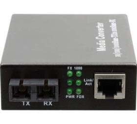 Convertisseur RJ45 gigabit fibre SC multimode 550 m