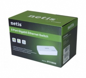 Switch de bureau NETIS ST3108GS 8 ports gigabit