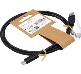 Cordon USB 3.2 Gen2 type A/C 1 m noir