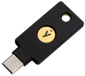 Yubikey 5C NFC USB-C - Clé de sécurité certifiée CSPN