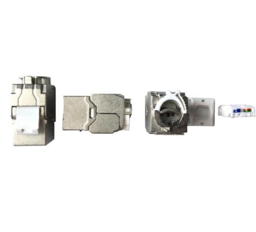 Embase noyau RJ45 CAT6a blindée sans outil