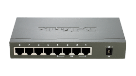 Switch 8 ports 10/100 4 PoE 52W D-LINK DES-1008PA